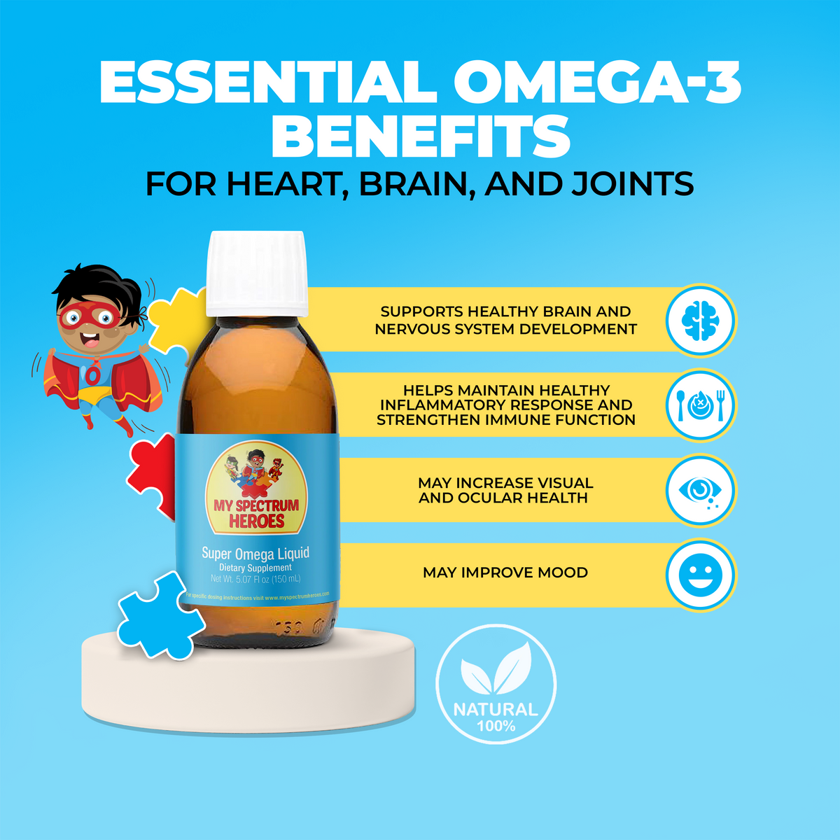 Super Omega Liquid – Essential Fatty Acids for Wellness