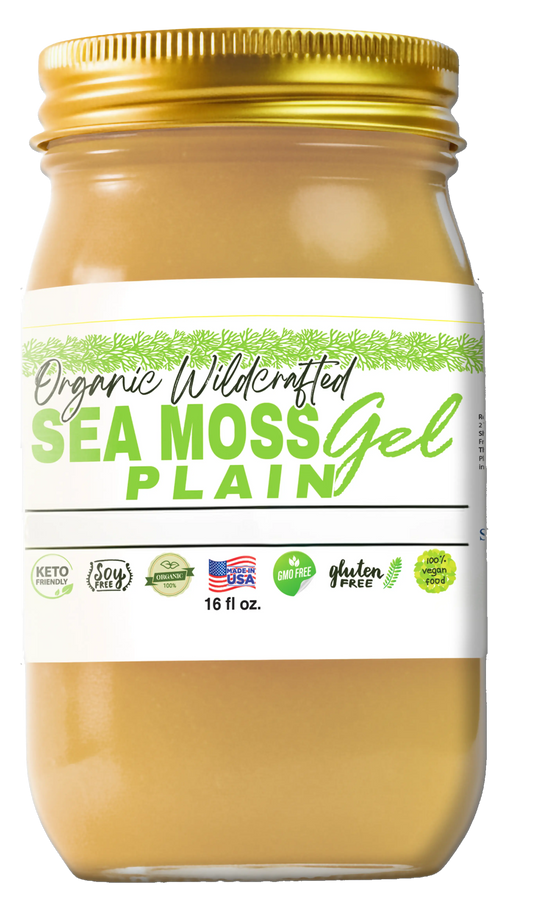 Plain Sea Moss Gel   16oz