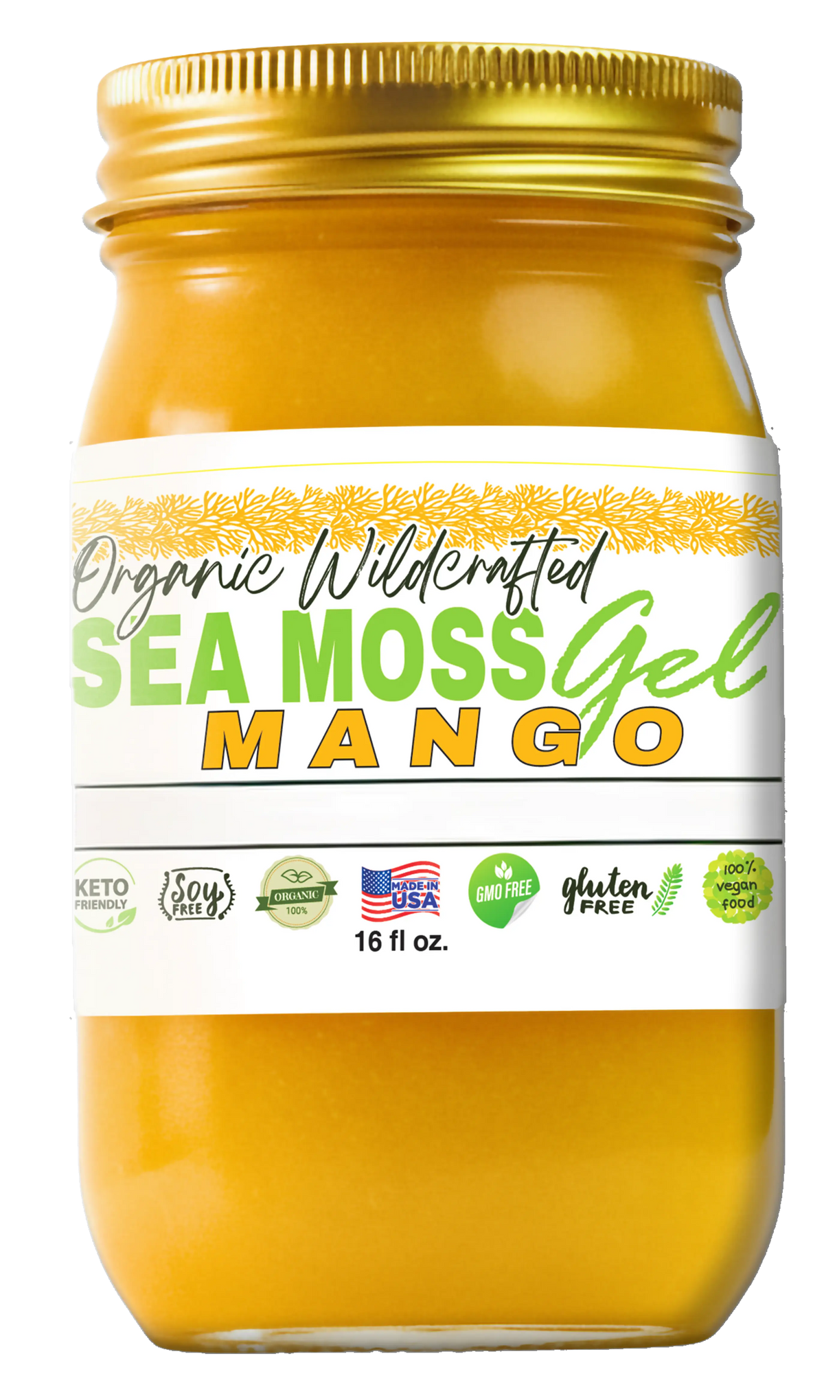 Mango Sea Moss Gel   16oz