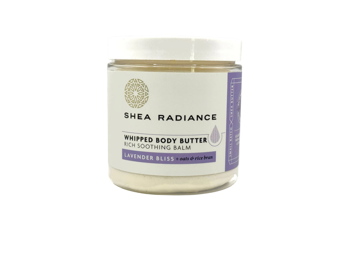 Whipped Shea Body Butter with Colloidal Oatmeal for Dry and Sensitive Skin