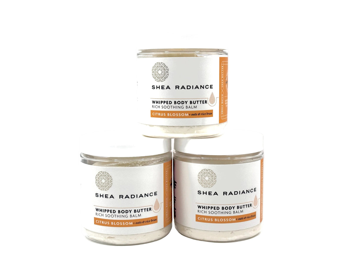 Whipped Shea Body Butter with Colloidal Oatmeal for Dry and Sensitive Skin
