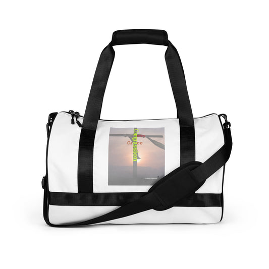 All-over print gym bag