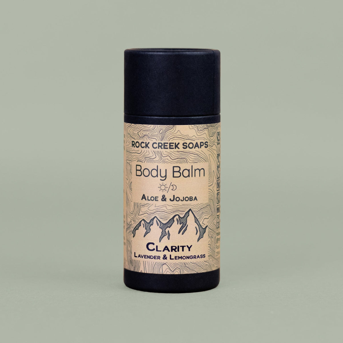 CLARITY BODY BALM |  Solid Lotion Bar - Lemongrass & Lavender