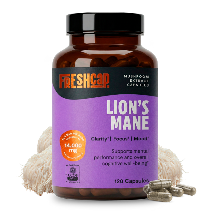 Lion's Mane Mushroom Extract Capsules