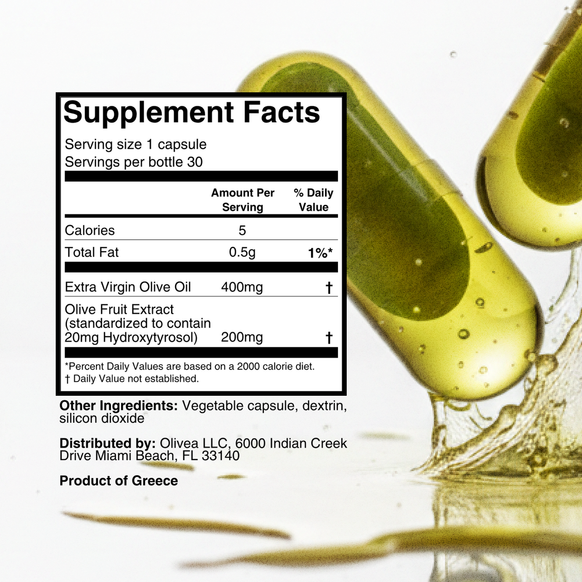 Olivea: Hydroxytyrosol Supplement