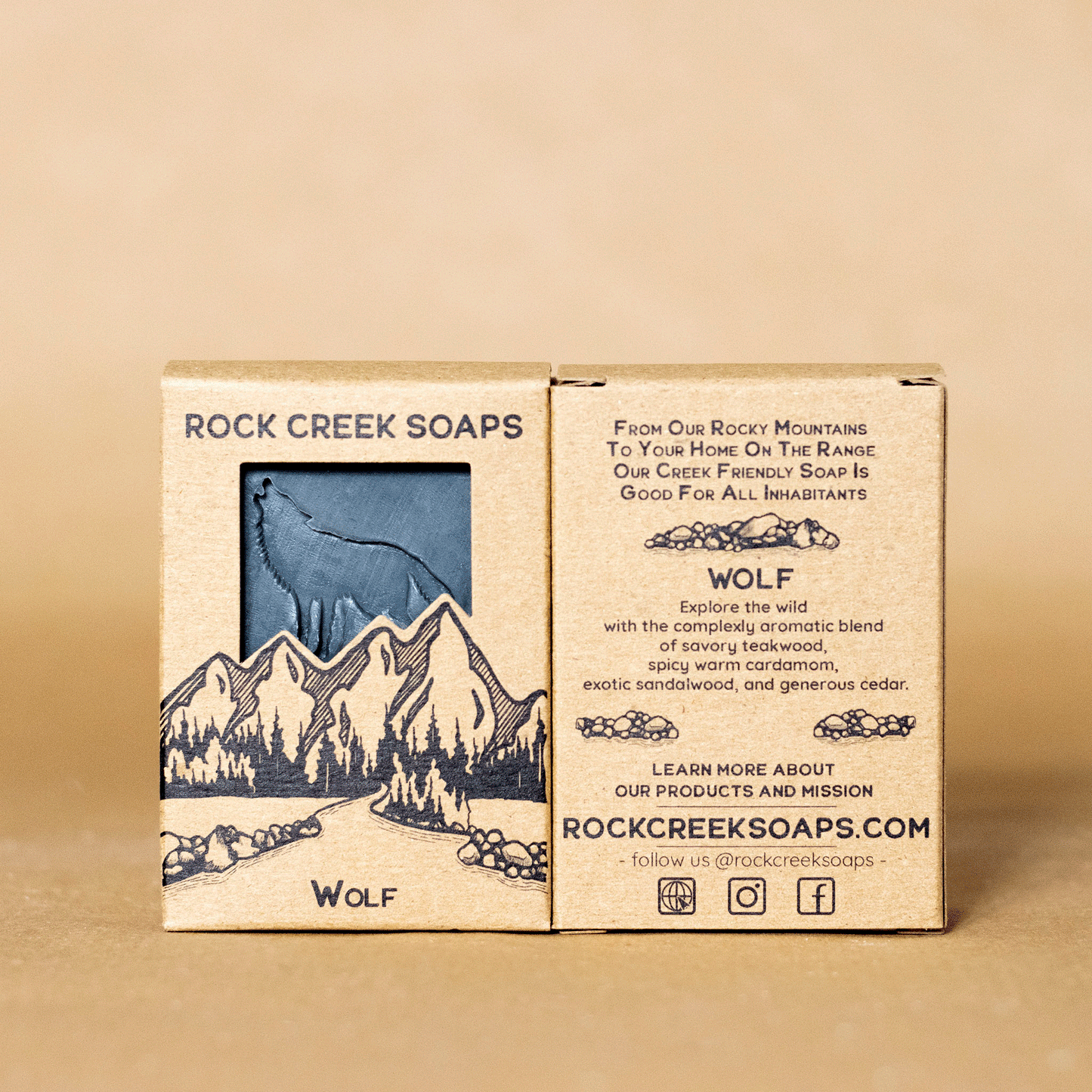 WOLF SOAP | Cardamom with teakwood